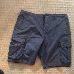 American Eagle Outfitters Black Cargo Shorts Classic Style